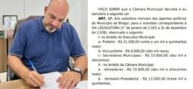 Leandro Maffeis aprovou aumento de subsídios para Prefeito, Vice, Vereadores e Secretários para 2025