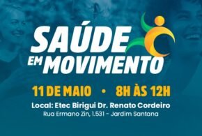 “Saúde em Movimento”, da Prefeitura de Birigui, será sábado (11), na Etec