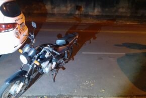 Polícia Militar recupera motocicleta furtada após fuga frustrada de dupla em Birigui