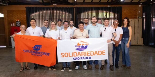 Solidariedade anuncia apoio a Filipe Fornari e Cido Saraiva, em Araçatuba