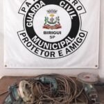 Ladrão é preso pela GCM após furtar ferramentas de obra e tentar fugir em Birigui