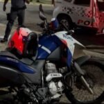 Dupla tenta fugir da GCM com moto irregular, mas é detida após perseguição em Birigui