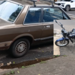 Colisão entre carro e moto deixa mulher ferida em cruzamento na região Central de Birigui