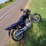 Motocicleta é furtada durante a madrugada em Bilac