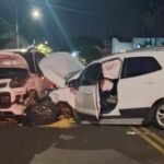 Motorista fica ferida após acidente enquanto amamentava bebê em Araçatuba