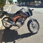 Colisão entre motocicleta e bicicleta deixa idoso ferido no Jardim Flamengo, em Birigui