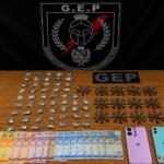 Dupla é presa com 77 pinos de cocaína e porções de maconha em Araçatuba