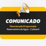 Prefeitura fará manutenção programada no Reservatório de Água Colinas II, nesta terça-feira