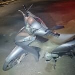 Motociclista fica ferida após atropelar gato e sofrer queda em Avenida de Birigui