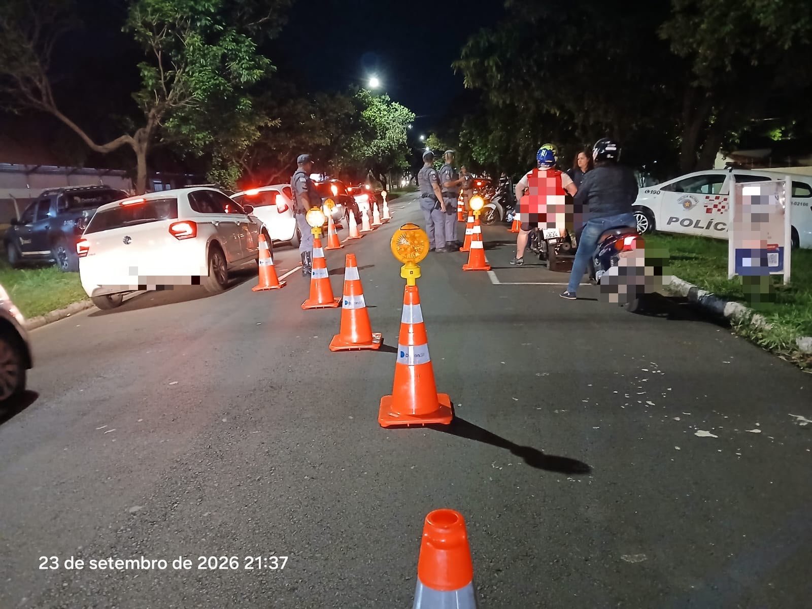 Operação Direção Segura faz mais de 900 testes de bafômetro em Araçatuba