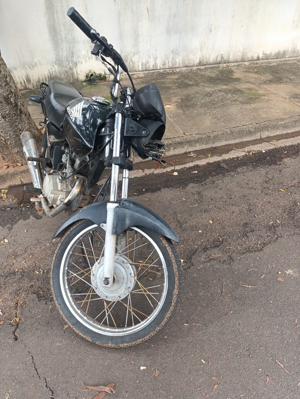 PM recupera moto furtada e devolve a dono de 64 anos em Birigui