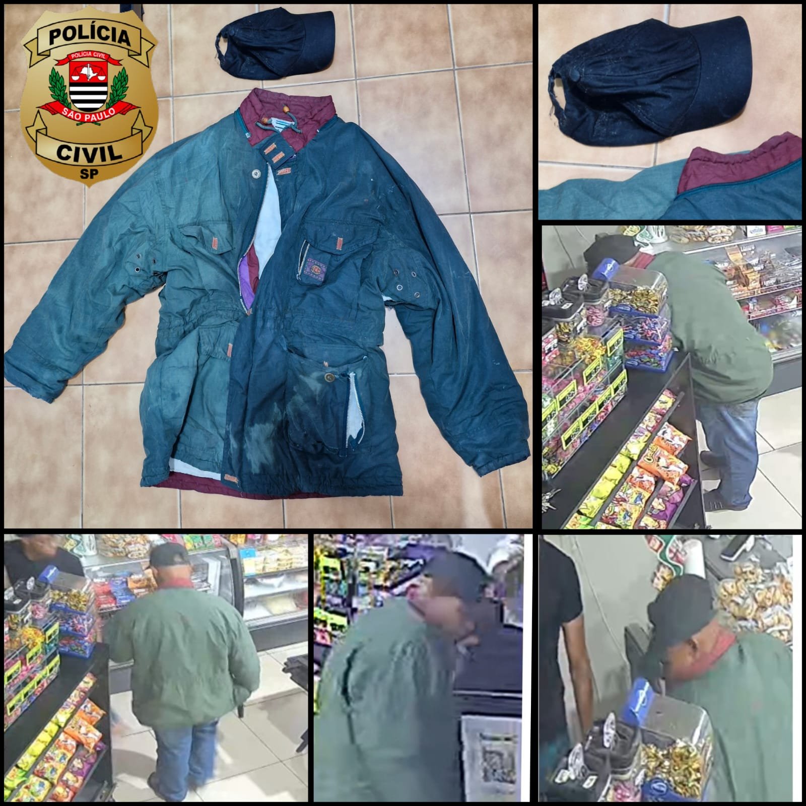Polícia Civil identifica suspeito de roubo a padaria no Cidade Jardim, em Birigui