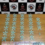 PM age rápido e prende homem com 136 pinos de cocaína na “Esquina Maluca”, em Araçatuba
